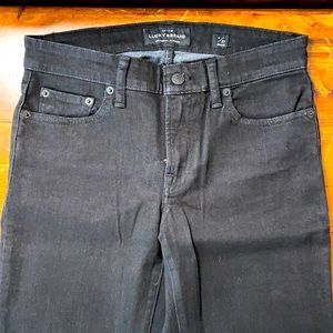 NEVER WORN black boot cut Lucky jeans